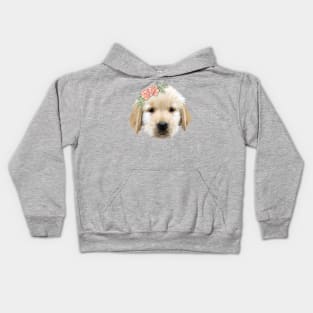 Baby Golden Dog Kids Hoodie